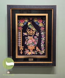 طوطی زمینه بنفش