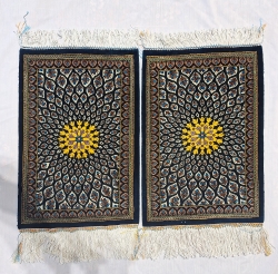 زیر تلفنی طرح شمسه سبز لجنی